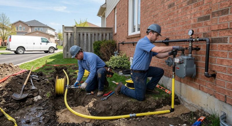 Natural Gas Line Installation in Kansas City, MO