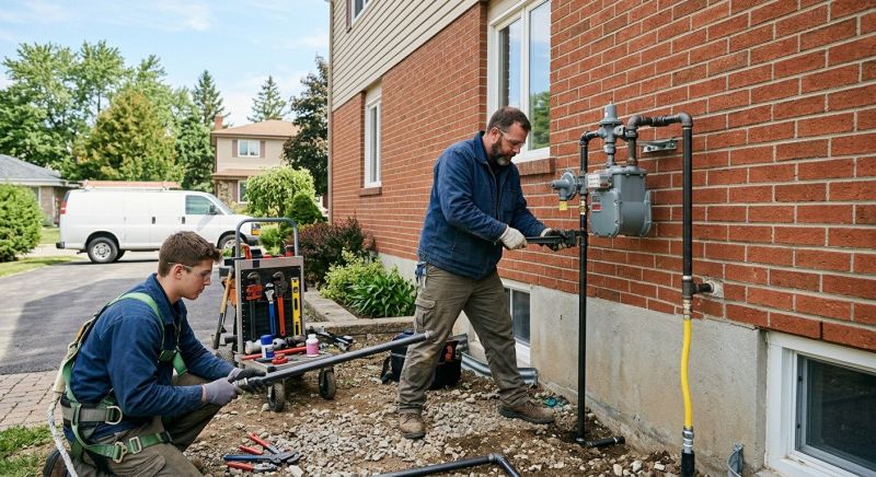 Propane Line Installation in Annapolis, MD