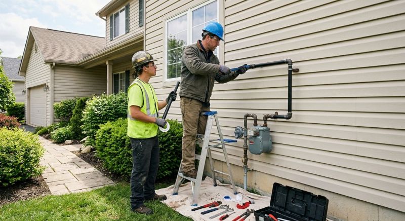 Gas Line Plumbing in Annapolis, MD
