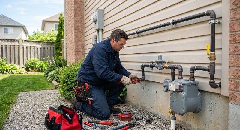 Gas Line Repair in Columbus, OH