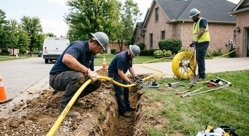 Gas Line Rerouting in West Palm Beach, FL