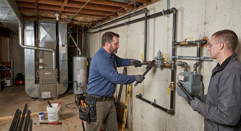 Gas Plumbing Installation in Columbus, OH