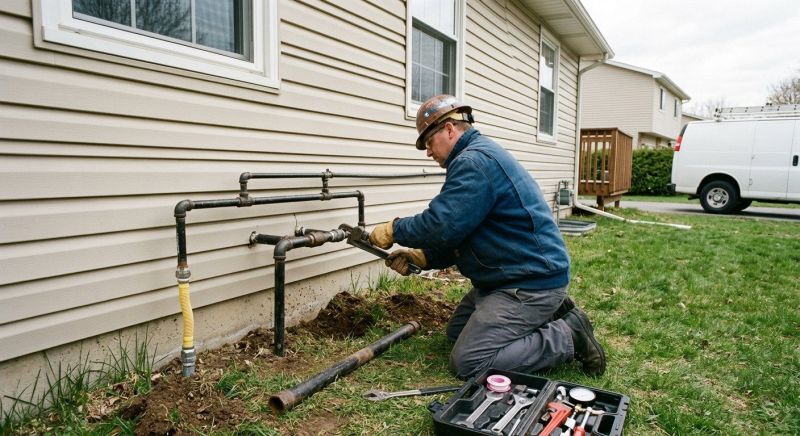 Natural Gas Plumbing in Fredericksburg, VA